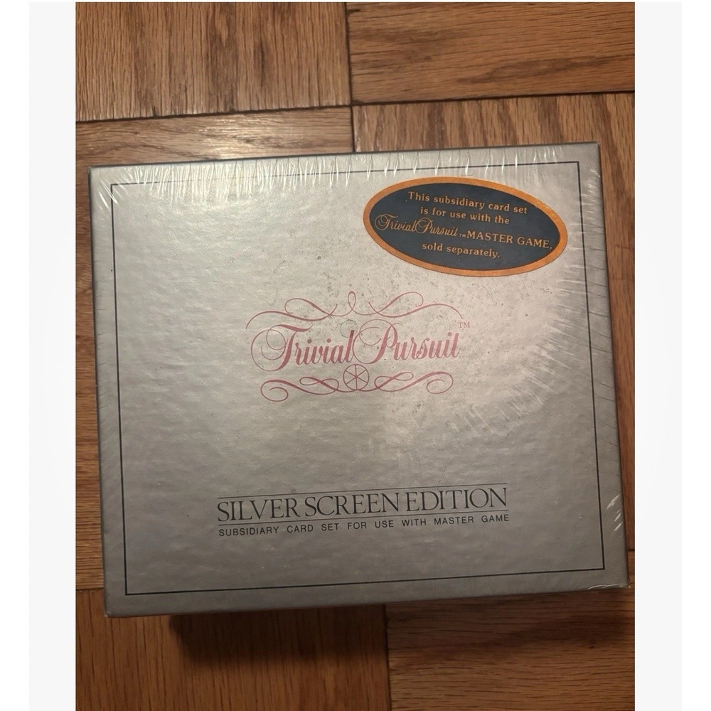 Trivial Pursuit Silver Screen Edition Subsidiary Card Set NISB